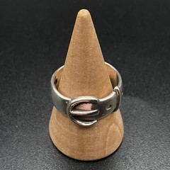 Vintage Sterling Silver Buckle Ring Birmingham V.G. & C. Co 1951 Size 7.5