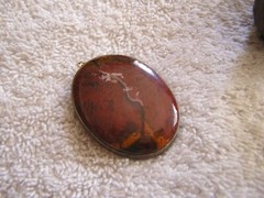Vintage Brown Natural Stone Pendant