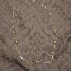 Medici Womens Gold Tone Necklace. Vtg. Signed.