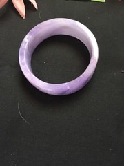 Beautiful Natural Green Jadeite jade Bangle Bracelet 62mm