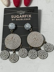 Vtg Pierced Earring Dangle Sugarfix Baublebar Lot E964