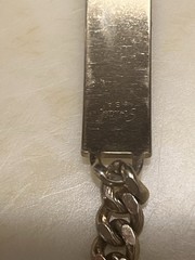 Michael Speidel 8” ID BRACELET ENGRAVED MICHAEL VINTAGE ! Gold Tone USA!