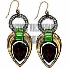 0.60Ctw Rose Cut Diamond Gemstone Studded Silver Vintage Amazing Earring Jewelry