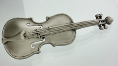 JJ Vintage Violin Brooch Music Instrument Cello Pin GG195