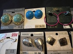 Lot NEW 26 Pairs Vtg 1980s 1990s Earrings – Fashion- Costume