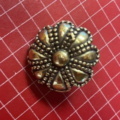 Art Deco Earring clip on Jewel Fashion Handmade