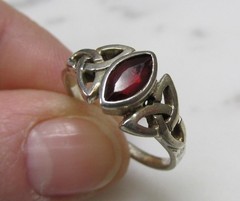 Lot of 3 Misc. Sterling Silver Rings w/ Unknown Stones ~ 10.3g ~ 11-A595