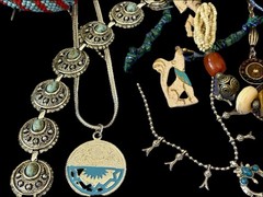 Lot Of Vintage Southwestern Necklaces/Bracelets/Earrings~1970s-90s