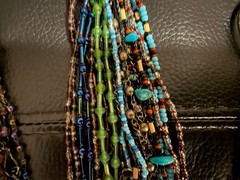 Vintage BOHO Lot 80+ Seed Bead Necklaces & Ankle Bracelets Ideal For Resellers