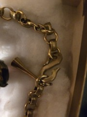 Czechslovikian Amethyst Glass Choker And Bracelet