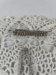 Vintage Jewelry 1950-1960’s Rhinestone Necklaces Bracelet Clip Earrings