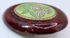 Secret Garden Treasures: 2 Vintage Pins w Multi Floral Made in West Germany