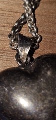 Vintage Retro Silver 3D Heart Love Pendant Necklace On 925 Chain Jewelry 18″