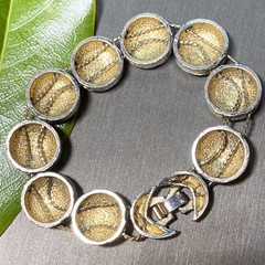 FIFA Soccer Ball Vintage Bracelet Sports Estate Jewelry Pre-Owned 7″ Foldover