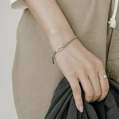 Vintage Thick Box Chain Bracelets Women 925 Sterling Silver Jewelry Gift 7 in