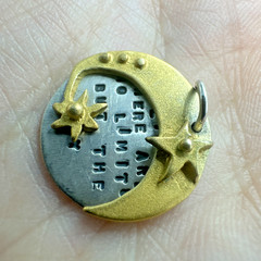 KCB Pendant Charm Sterling Cervantes “Believe There Are No Limits But The Sky”