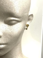 MONET Gold Tone Hoop Clip-On Earrings Simple Elegant Vintage Style