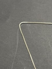 Vintage 15″ Sterling Silver Green Turquoise Necklace 925 6 Grams G3