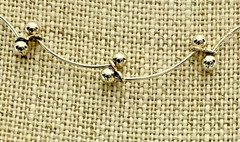 Vintage Sterling Silver Tattoo Necklace Macy’s 16–18″ NWT 7.7g