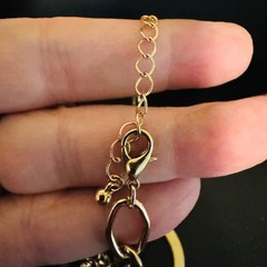 VTG Gold Tone Round Link Chain Lobster Clasp Necklace Size 33-36″ Length