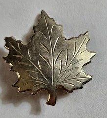 Vintage Autumn Fall Leaf 3 Pin Lot