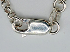 Vintage Italian Fine Sterling Silver Darling Seahorse Charm Chain Bracelet