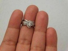 Art Deco Antique 1.20 Ct Diamond Vintage Engagement Ring 925 Sterling Silver