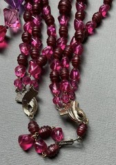 vintage 7 pc lot West Germany Japan 4 Necklaces 3 Pairs Earring MCM
