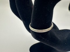 1.56g Vintage Sterling Silver 925 Simple Band Ring Minimalist Stackable Size 9 M