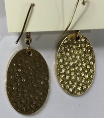 Cloisonne Earrings Dangle Flower Butterfly Vintage – NWT