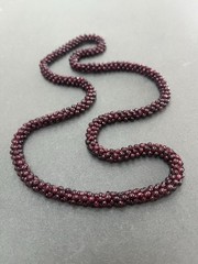Vintage Red Garnet Necklace