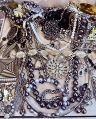 Vintage Estate Costume Jewelry Lot! SARAH COV, AVON and more!
