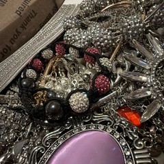 Vintage to Now Jewelry Lot, All Wearable Untested. No Junk. Box A7