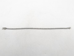 Estate $7000 2ct VS H Natural Diamond Platinum Tennis Bracelet 12g