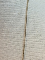 Vtg Speidel 12K Yellow Gold Filled 22 Inch Curb Link Chain Necklace Signed