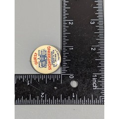 Vintage Union Made White House Guest Pinback Button Sightseeing