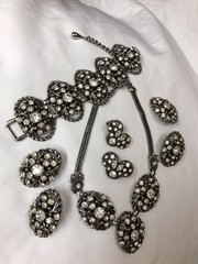 Vintage Jewelry High End Lot Designer Sets Parures Hobe Eisenberg Vendome