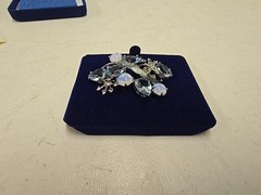 Camrose & Kross Jackie Kennedy Morning Mist Brooch W/ Box & COA