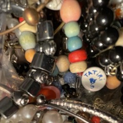 5 Lb Lot Fashion Costume Beaded Bracelets Vintage Mod Boho Glass Lucite Acrylic