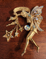 Kirk’s Folly Fairy Angel Celestial Brooch Pin