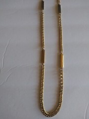 Vintage 18 In Gold Tone Classic Chain Necklace