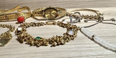 Assorted Vintage To Now Silver & Gold Jewelry, Some Signed, 2 Need Repair