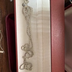 Vintage Sterling Silver 925 Necklace 24 Inch rope design strong Jewelry A22