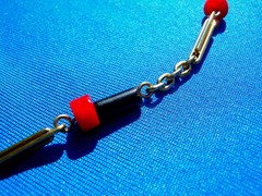 ORIGINAL Antique Deco Diamond Necklace Victorian Jade Onyx Coral Chain 14K GOLD