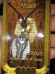 3 Tutankhamun King Tut Egyptian Pendant Lot Power Protection Achievement reg $40