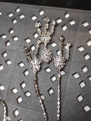 15.5 Inch Rhinestone Necklace