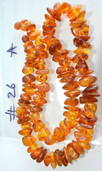 43gr RUSSIAN SOVIET BALTIC AMBER BEAD NECKLACE 琥珀 BRACELET STONE PENDANT EARRING