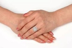 Art Deco 2.30 Ct Lab-Created White Diamond Vintage Style Wedding Ring 925 Silver