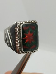 Metal ITK Ring USSR Soviet Russia Prison ART Criminal Retro Vintage Handmade⭐
