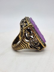 Retired Vintage Heidi Daus Dynasty Bangle Bracelet and Ring Set
